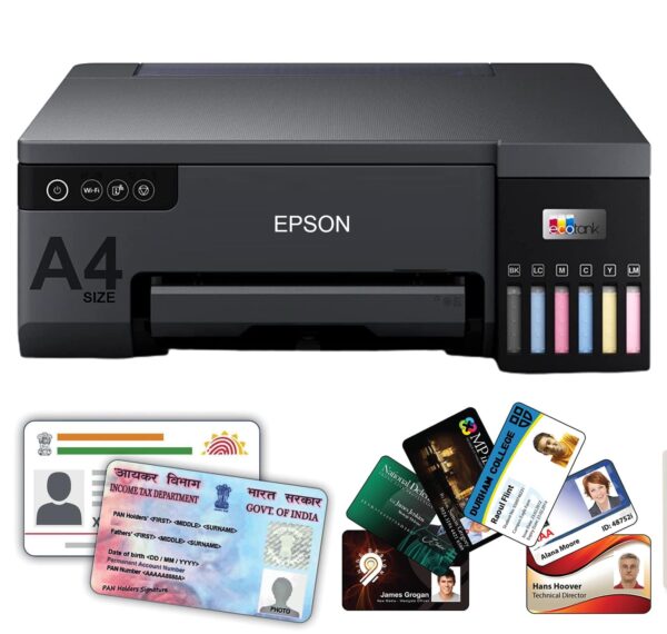 Epson Eco Tank L8050 Wireless Color Home Inkjet Printers, Multi color