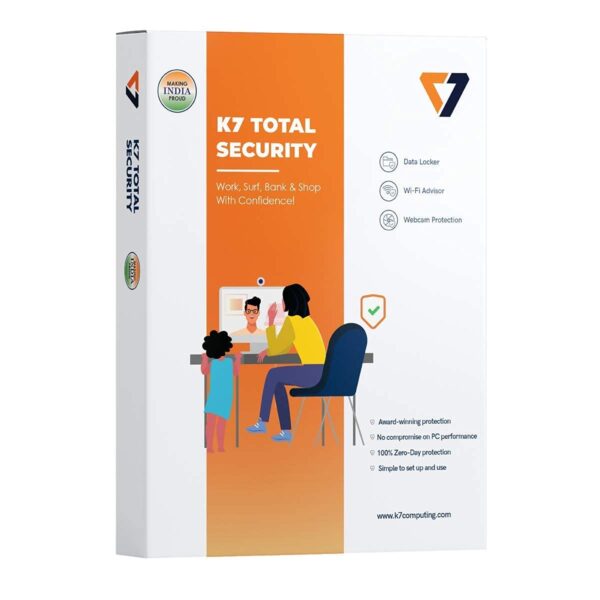 K7 Security K7, Total Security, 1 User, 1 Year