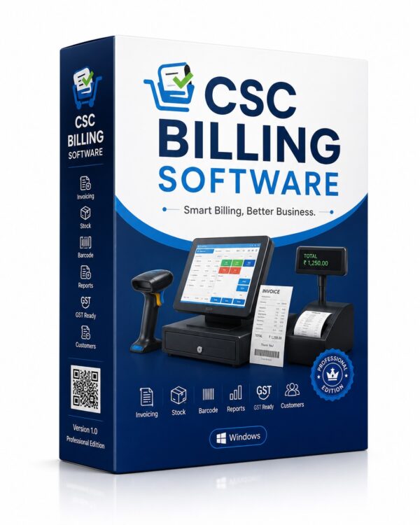 CSC Billing Software Launched July 5 -2026