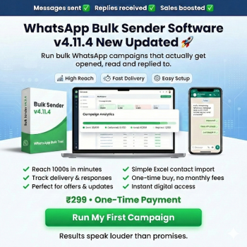WhatsApp Bulk Sender Software